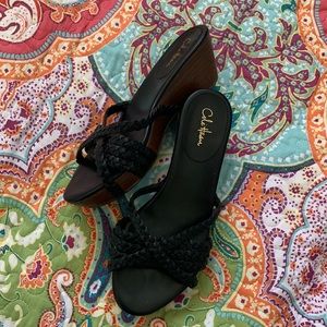 Cole Hann wedge sandals